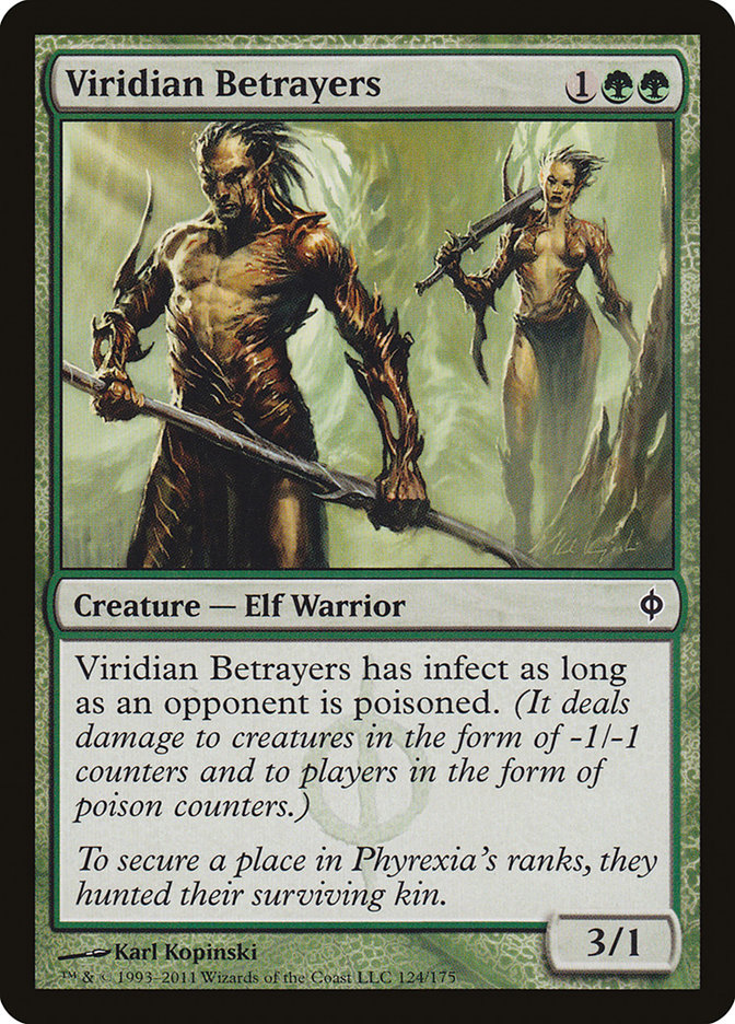 Viridian Betrayers [New Phyrexia] | Card Citadel