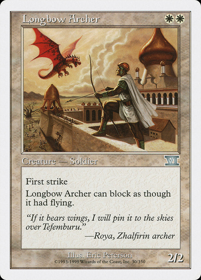 Longbow Archer [Classic Sixth Edition] | Card Citadel