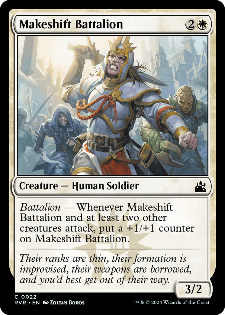 Makeshift Battalion [Ravnica Remastered] | Card Citadel