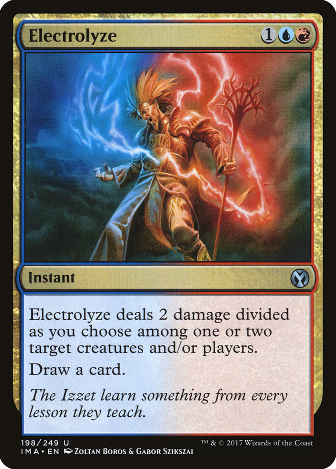 Electrolyze [Iconic Masters] | Card Citadel