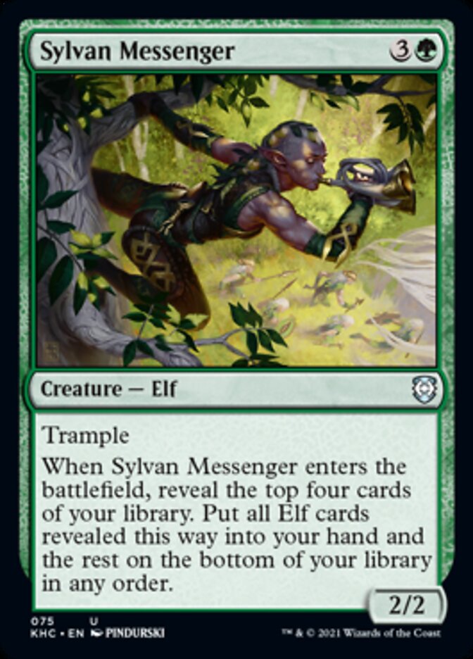 Sylvan Messenger [Kaldheim Commander] | Card Citadel