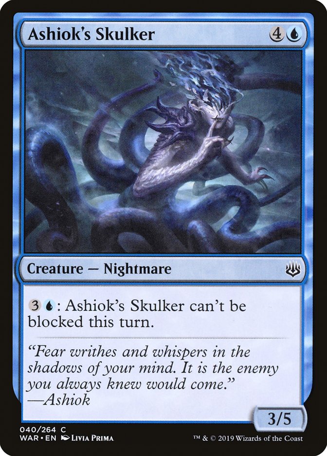 Ashiok's Skulker [War of the Spark] | Card Citadel