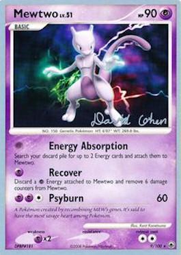 Mewtwo LV.51 (9/100) (Stallgon - David Cohen) [World Championships 2009] | Card Citadel