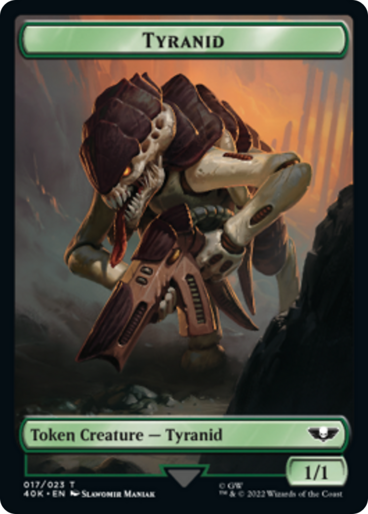 Tyranid (17) // Tyranid (18) [Universes Beyond: Warhammer 40,000 Tokens] | Card Citadel