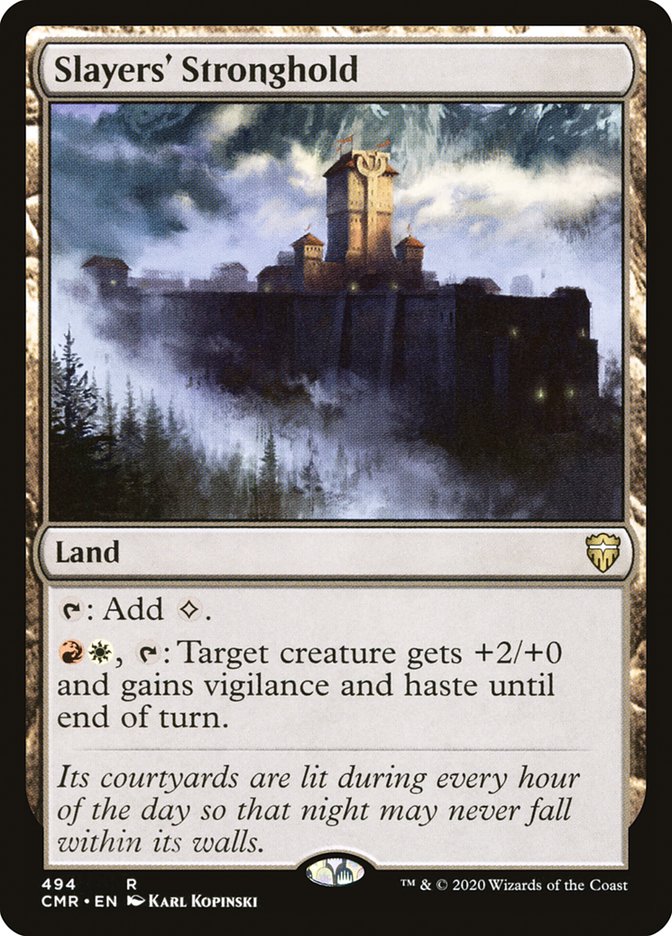 Slayers' Stronghold [Commander Legends] | Card Citadel