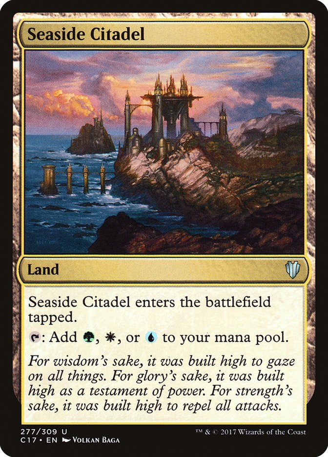 Seaside Citadel [Commander 2017] | Card Citadel