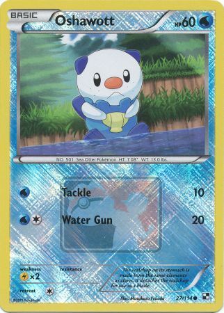 Oshawott (27/114) (League Promo) [Black & White: Base Set] | Card Citadel