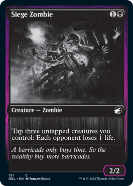 Siege Zombie [Innistrad: Double Feature] | Card Citadel