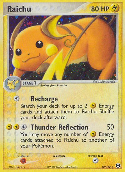 Raichu (12/112) [EX: FireRed & LeafGreen] | Card Citadel