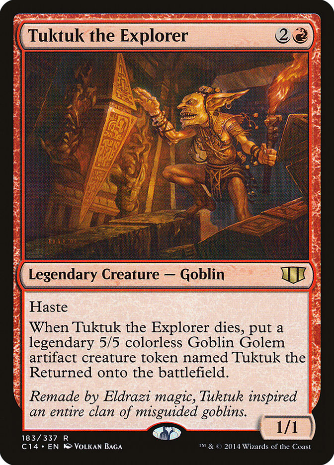 Tuktuk the Explorer [Commander 2014] | Card Citadel