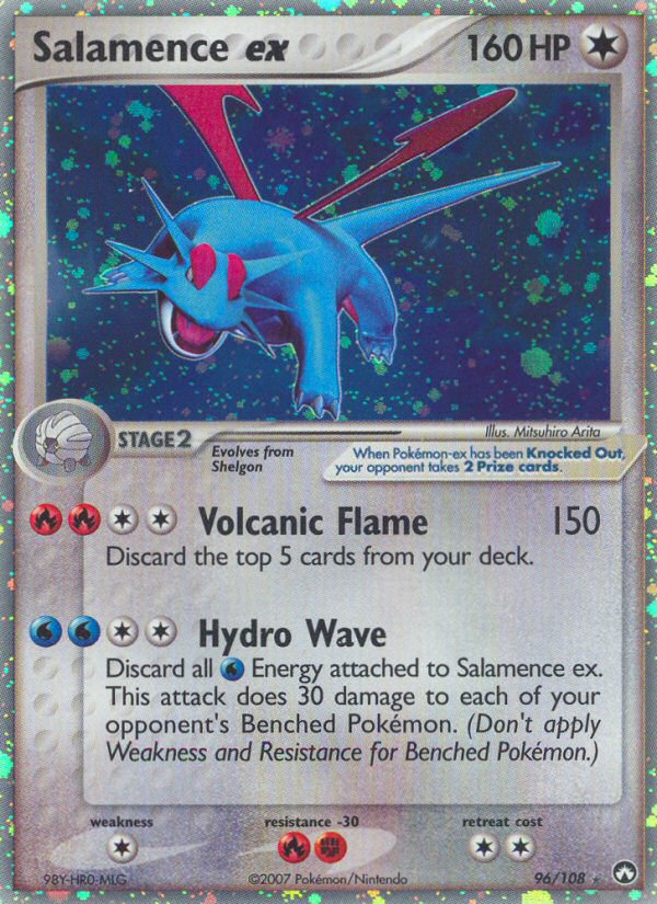 Salamence ex (96/108) [EX: Power Keepers] | Card Citadel