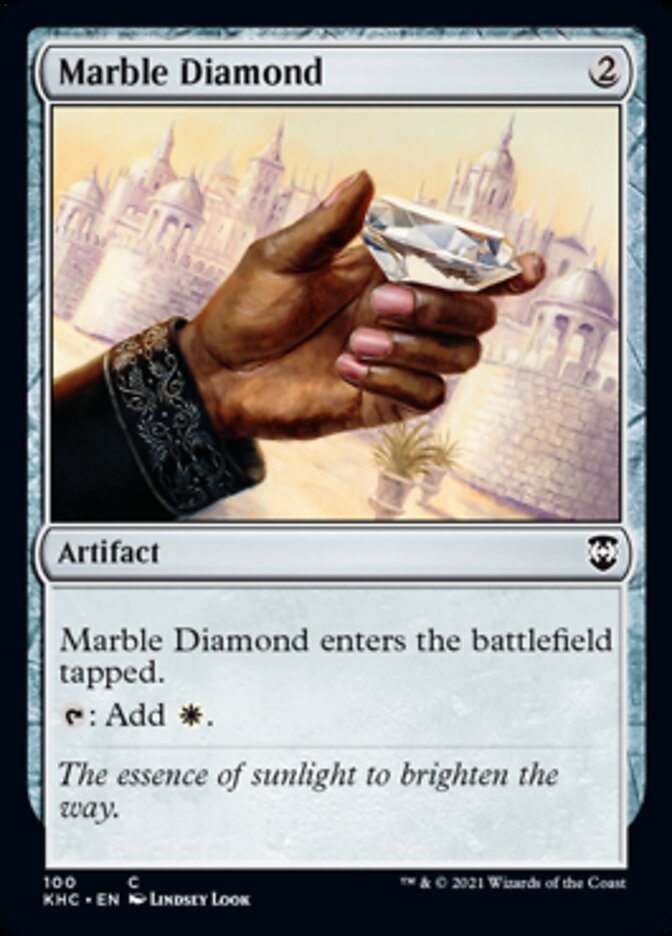 Marble Diamond [Kaldheim Commander] | Card Citadel