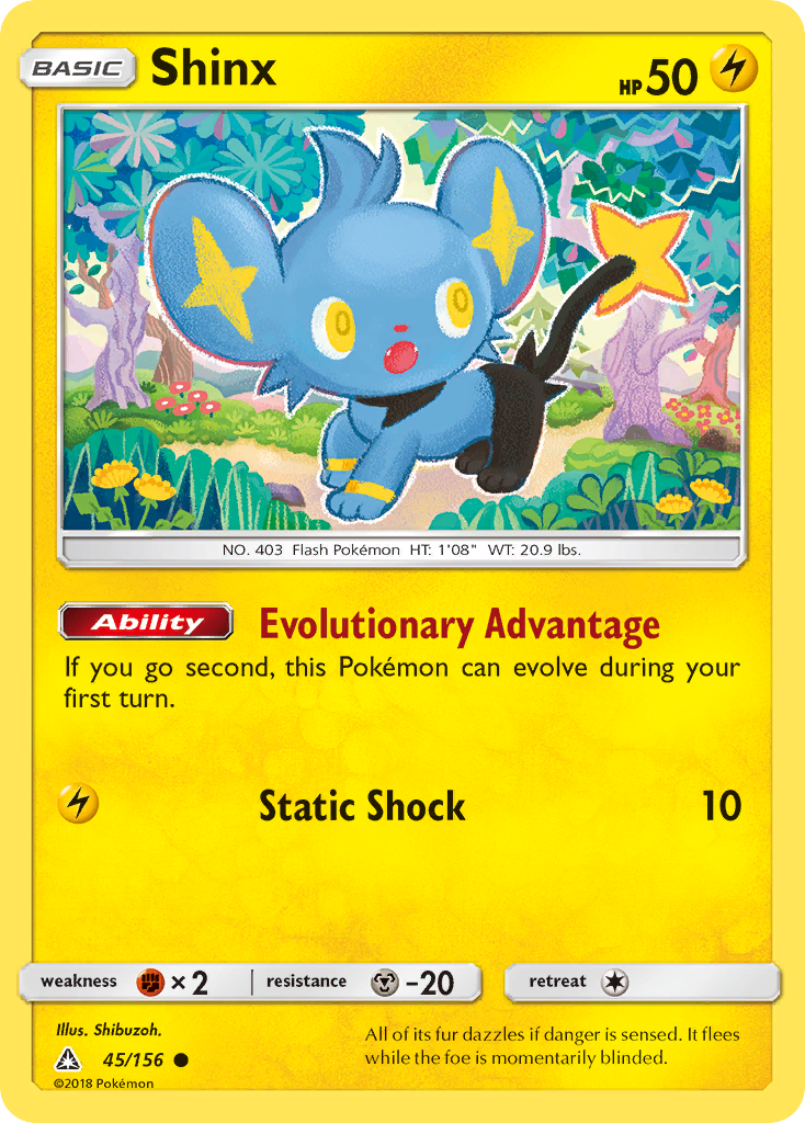 Shinx (45/156) [Sun & Moon: Ultra Prism] | Card Citadel