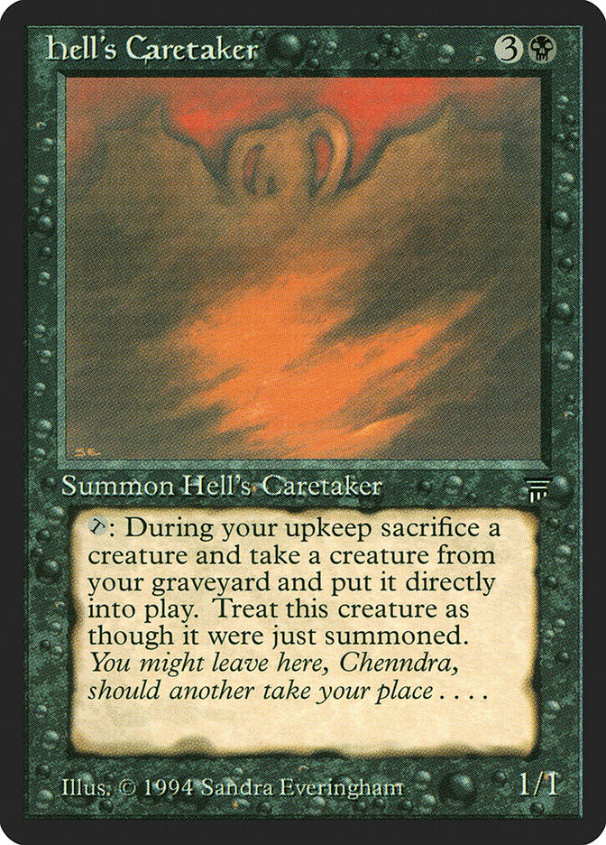 Hell's Caretaker [Legends] | Card Citadel