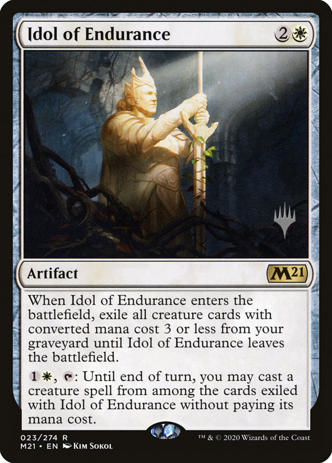 Idol of Endurance (Promo Pack) [Core Set 2021 Promos] | Card Citadel