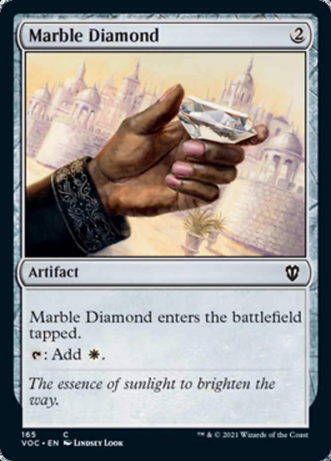 Marble Diamond [Innistrad: Crimson Vow Commander] | Card Citadel