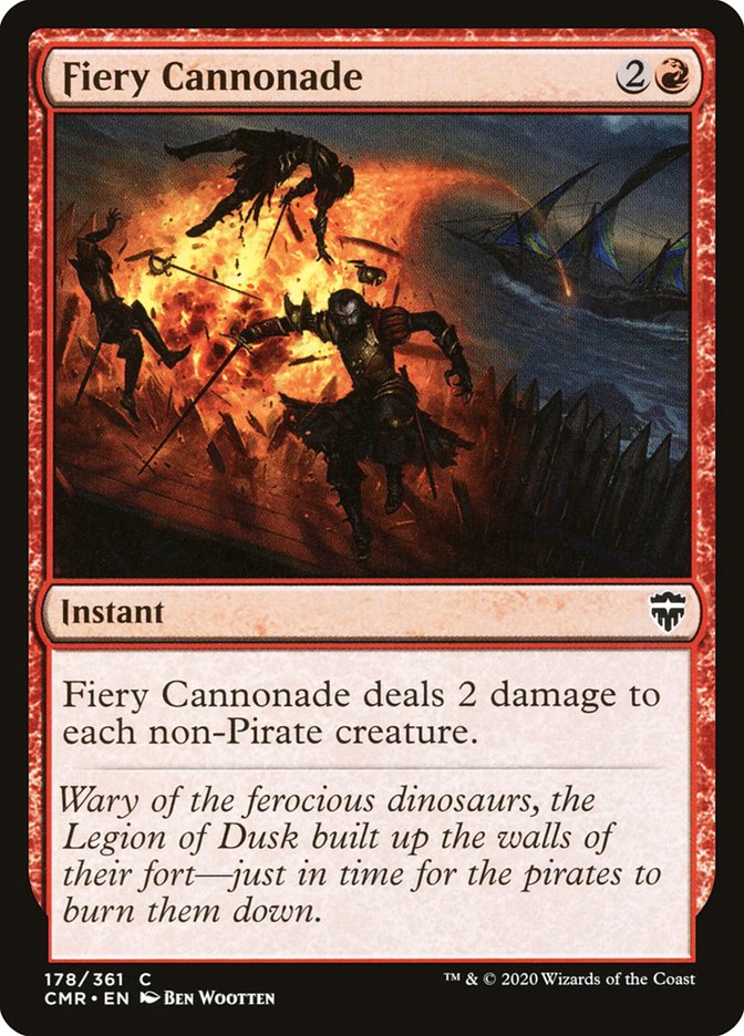 Fiery Cannonade [Commander Legends] | Card Citadel