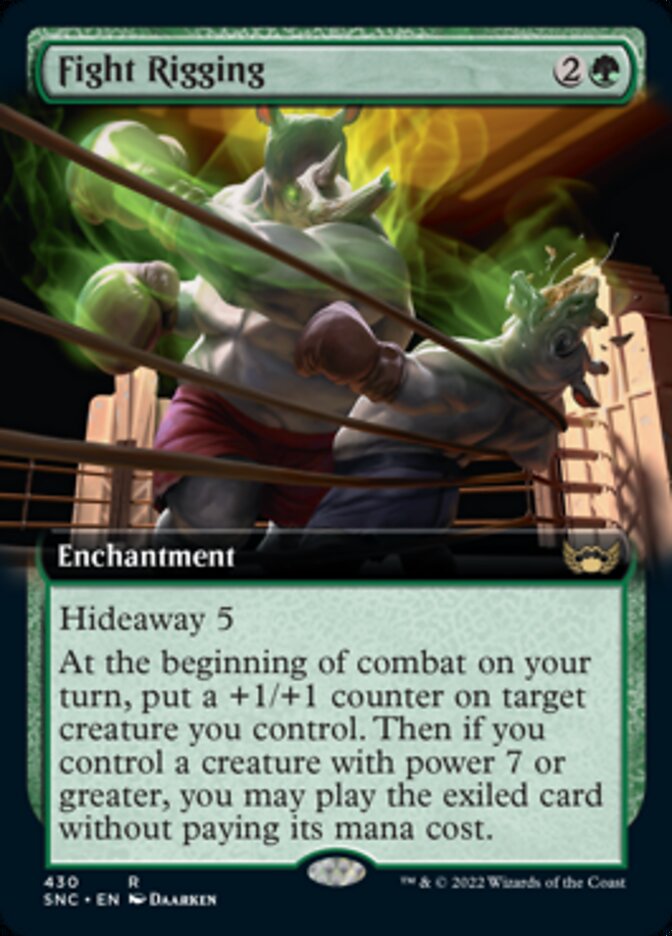 Fight Rigging (Extended Art) [Streets of New Capenna] | Card Citadel