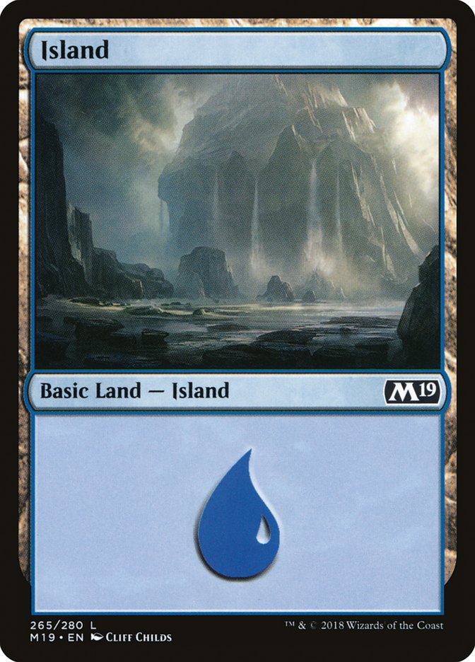 Island [Core Set 2019] | Card Citadel