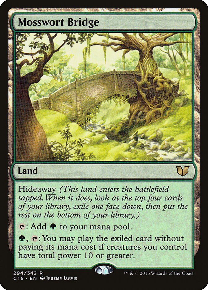 Mosswort Bridge [Commander 2015] | Card Citadel