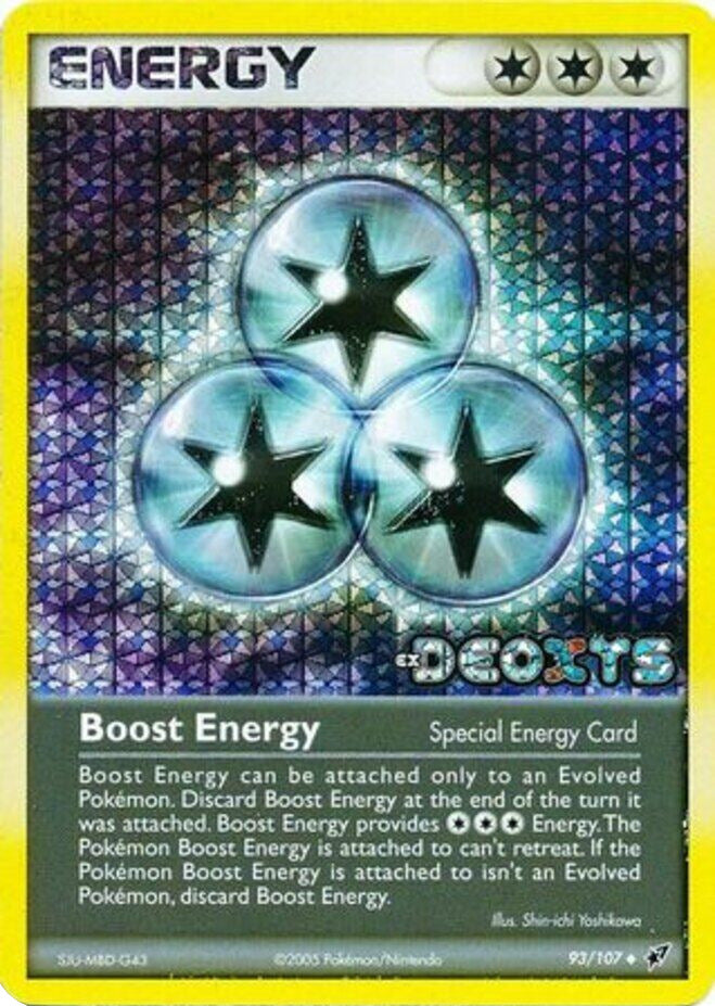 Boost Energy (93/107) (Stamped) [EX: Deoxys] | Card Citadel