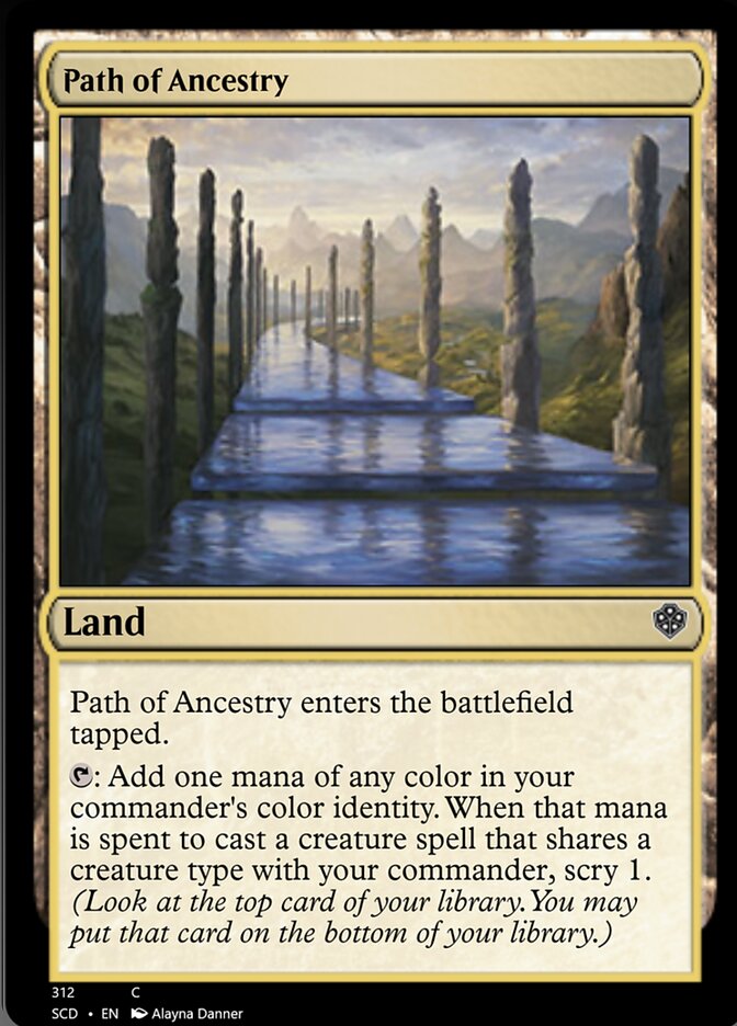 Path of Ancestry [Starter Commander Decks] | Card Citadel
