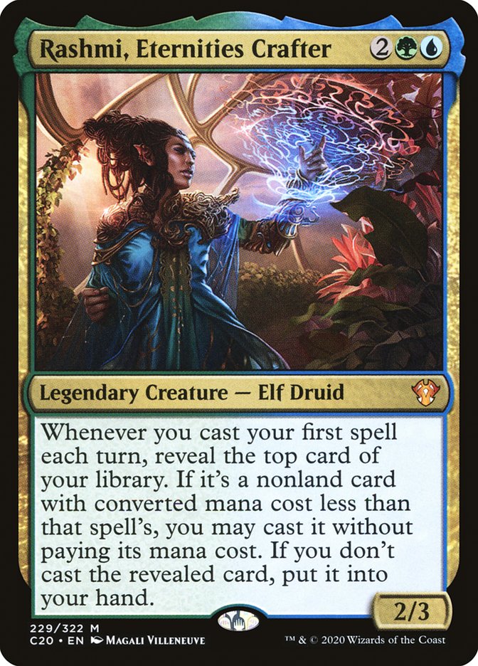 Rashmi, Eternities Crafter [Commander 2020] | Card Citadel