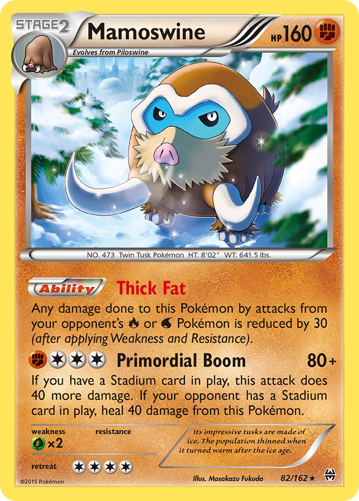 Mamoswine (82/162) [XY: BREAKthrough] | Card Citadel