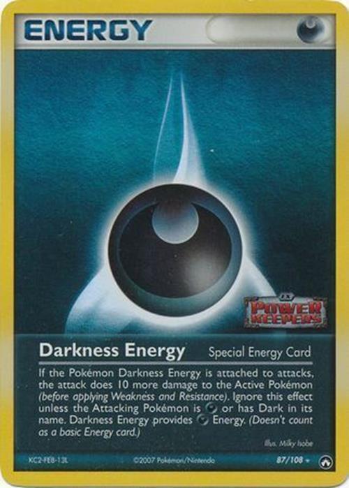 Darkness Energy (87/108) (Stamped) [EX: Power Keepers] | Card Citadel