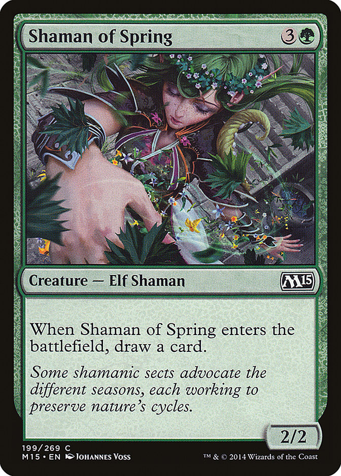 Shaman of Spring [Magic 2015] | Card Citadel