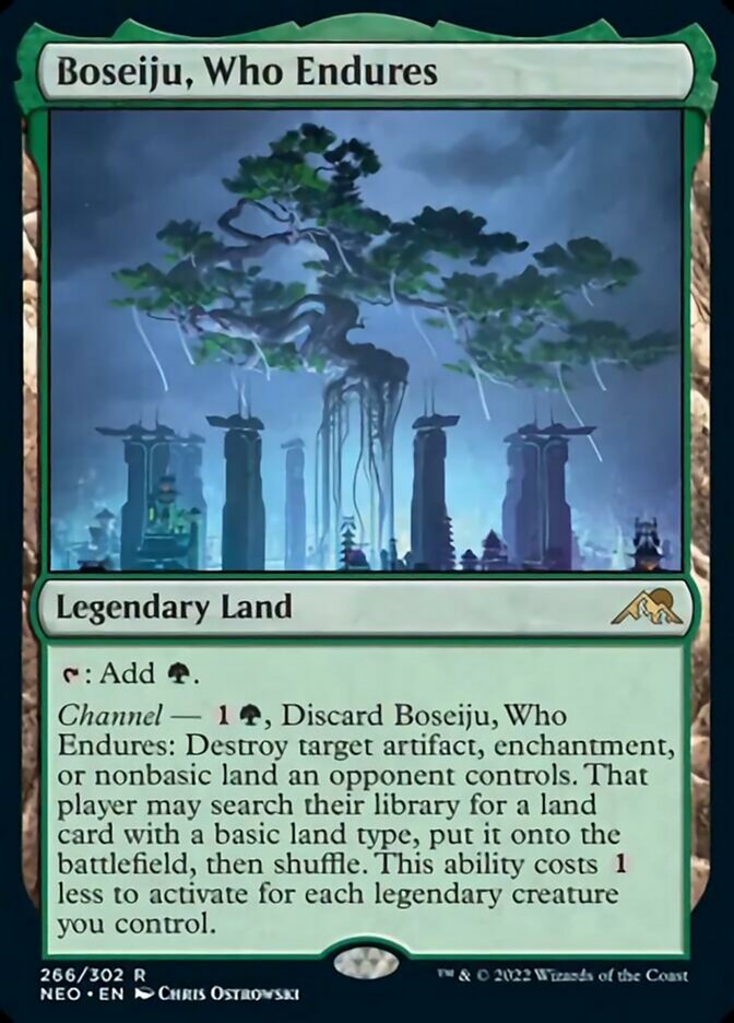 Boseiju, Who Endures [Kamigawa: Neon Dynasty] | Card Citadel