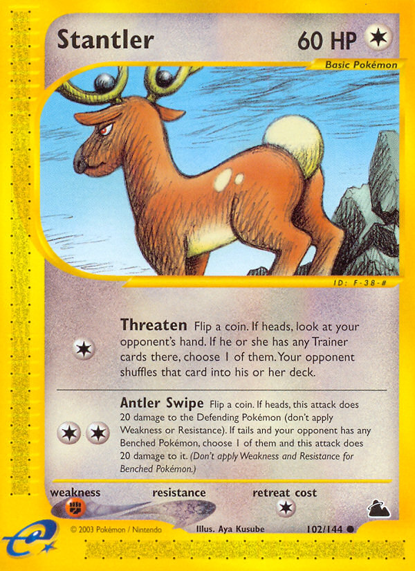 Stantler (102/144) [Skyridge] | Card Citadel