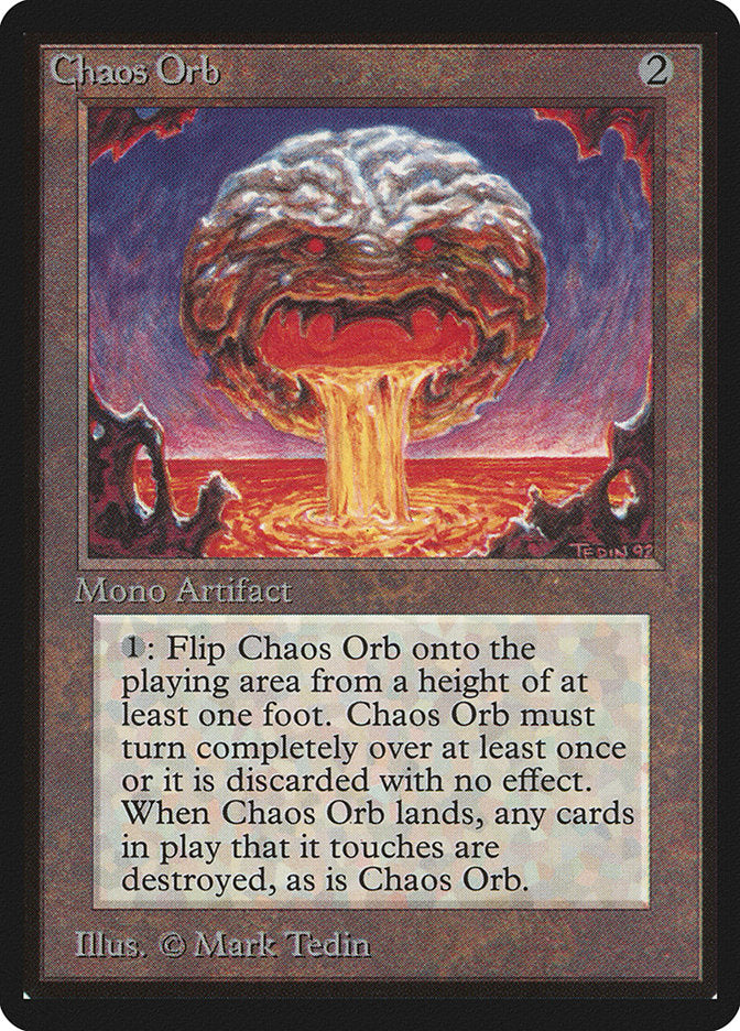 Chaos Orb [Limited Edition Beta] | Card Citadel