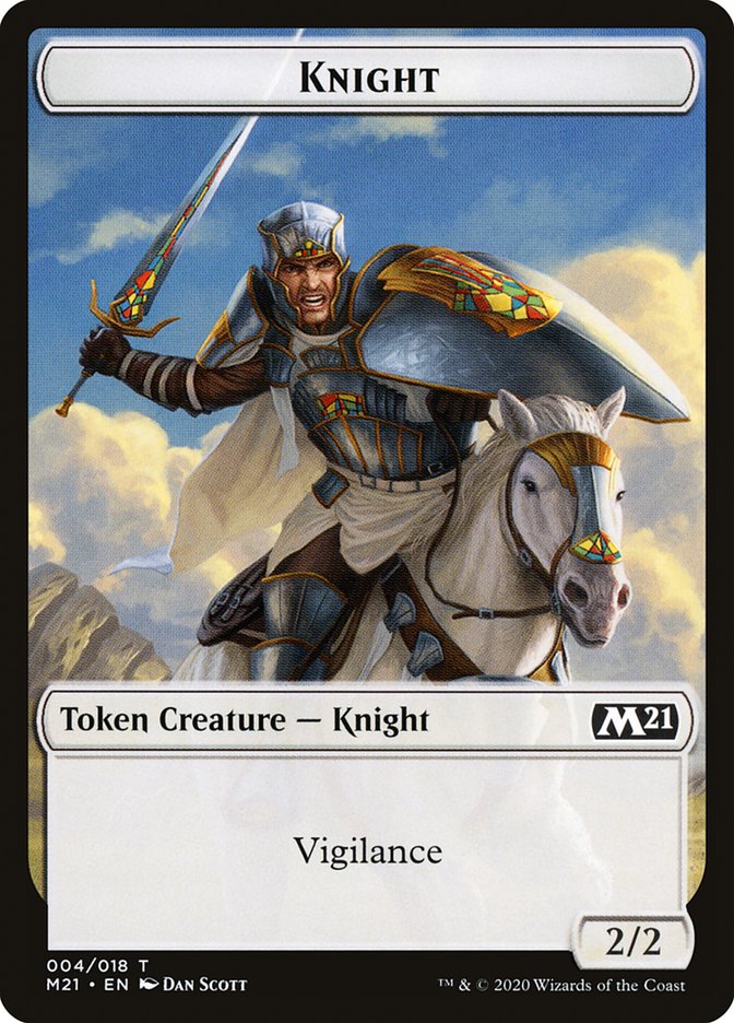 Knight Token [Core Set 2021] | Card Citadel