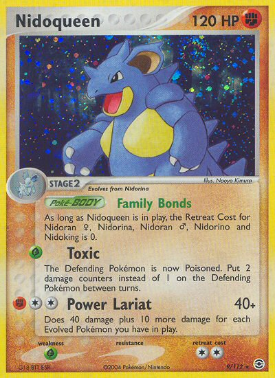 Nidoqueen (9/112) [EX: FireRed & LeafGreen] | Card Citadel