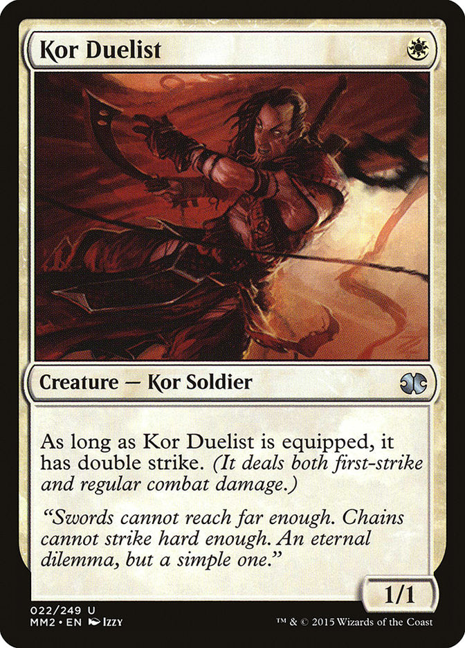 Kor Duelist [Modern Masters 2015] | Card Citadel