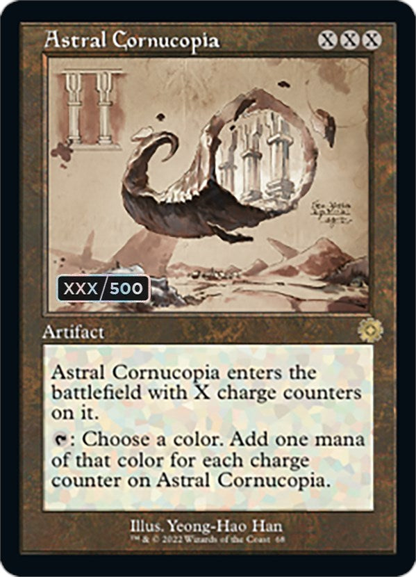 Astral Cornucopia (Retro Schematic) (Serial Numbered) [The Brothers' War Retro Artifacts] | Card Citadel