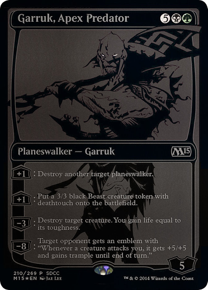 Garruk, Apex Predator [San Diego Comic-Con 2014] | Card Citadel