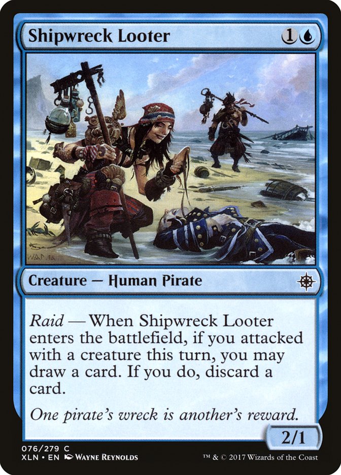 Shipwreck Looter [Ixalan] | Card Citadel