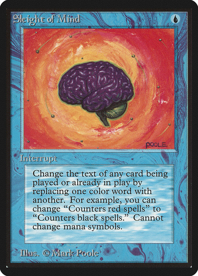 Sleight of Mind [Limited Edition Beta] | Card Citadel