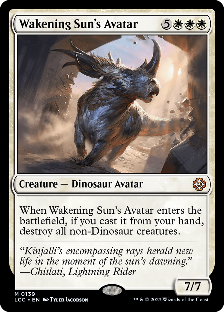 Wakening Sun's Avatar [The Lost Caverns of Ixalan Commander] | Card Citadel