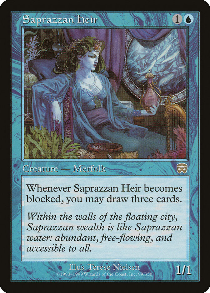 Saprazzan Heir [Mercadian Masques] | Card Citadel