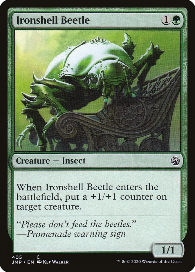 Ironshell Beetle [Jumpstart] | Card Citadel