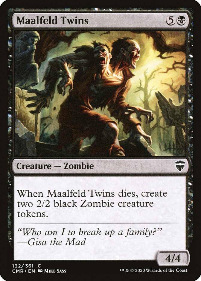 Maalfeld Twins [Commander Legends] | Card Citadel