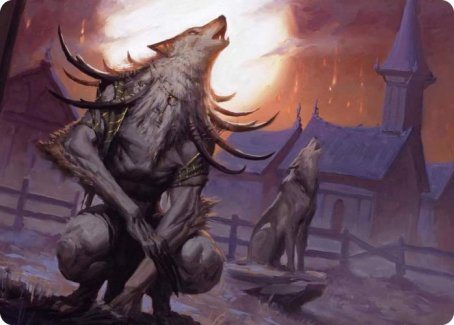 Lord of the Ulvenwald Art Card [Innistrad: Midnight Hunt Art Series] | Card Citadel