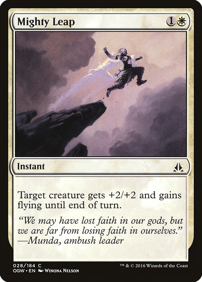 Mighty Leap [Oath of the Gatewatch] | Card Citadel