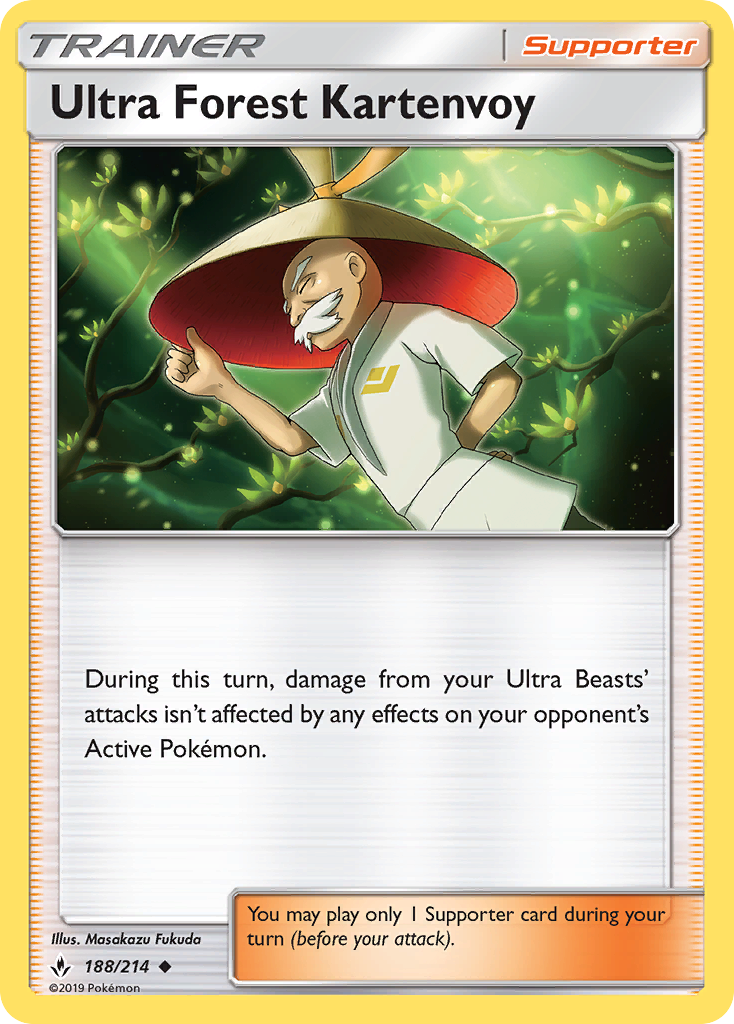 Ultra Forest Kartenvoy (188/214) [Sun & Moon: Unbroken Bonds] | Card Citadel