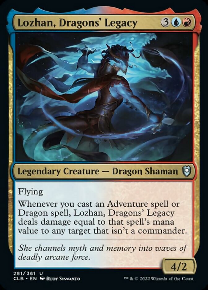 Lozhan, Dragons' Legacy [Commander Legends: Battle for Baldur's Gate] | Card Citadel