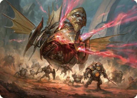 Liberator, Urza's Battlethopter Art Card [The Brothers' War Art Series] | Card Citadel