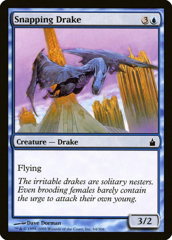 Snapping Drake [Ravnica: City of Guilds] | Card Citadel